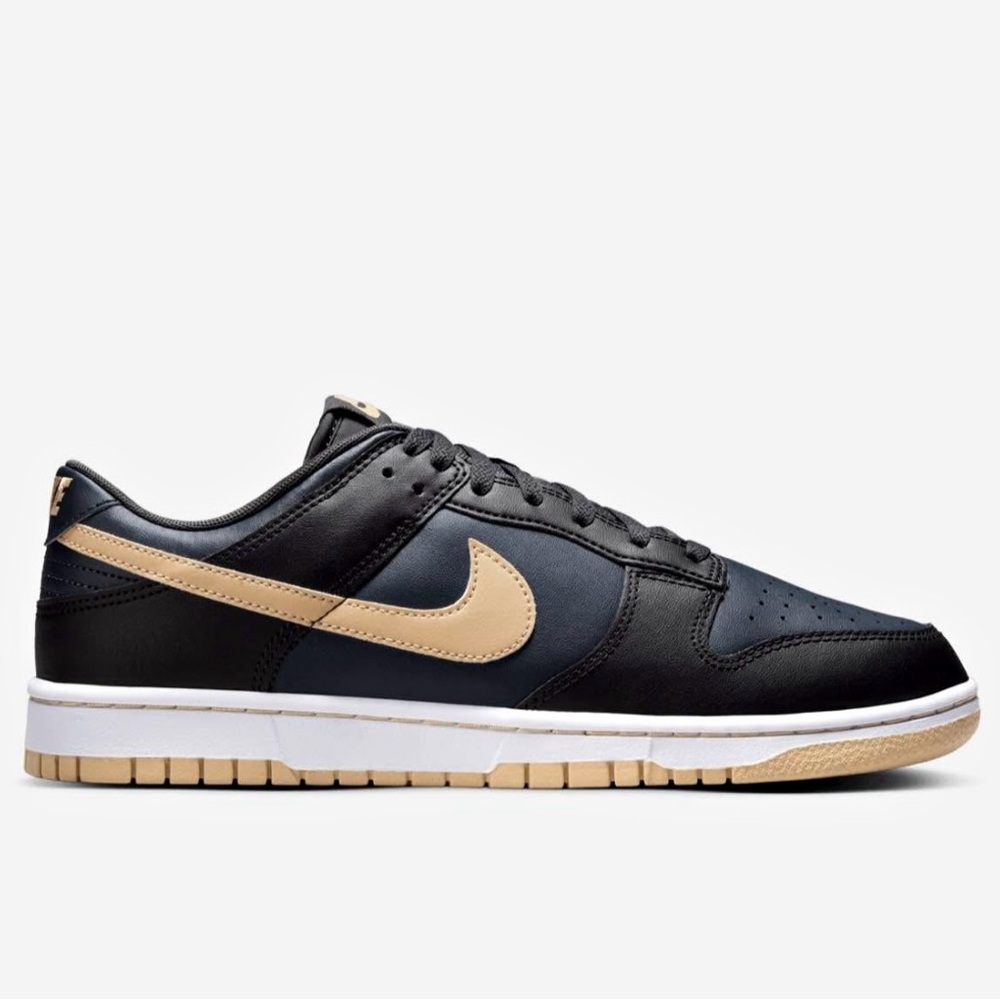 Nike Black and Tan Sneakers